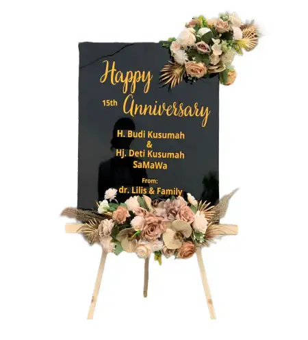 Papan Bunga Akrilik Mojolegi